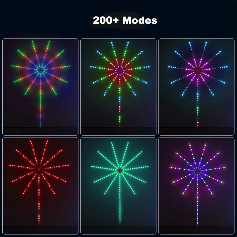 Led Reaction Fireworks