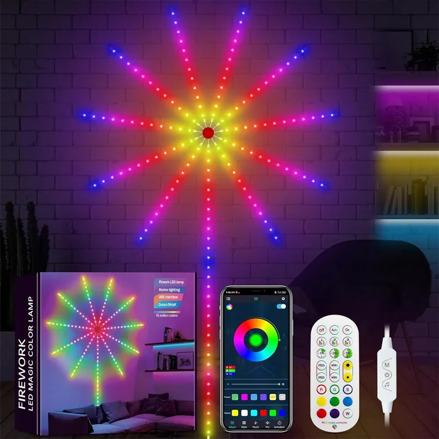 Led Reaction Fireworks