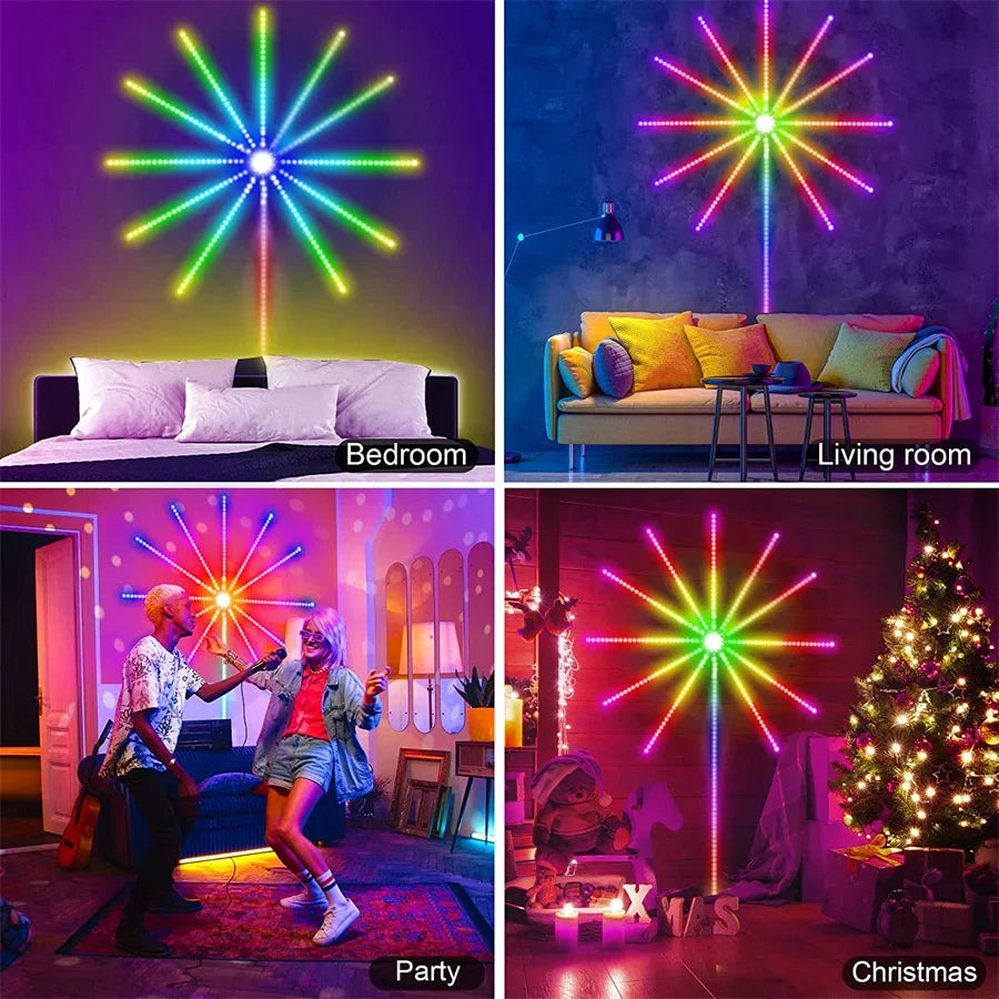 Led Reaction Fireworks